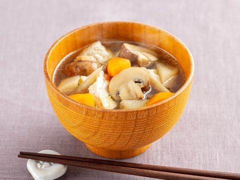 とかちマッシュのけんちん汁
