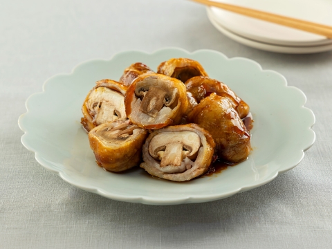 とかちマッシュの肉巻き